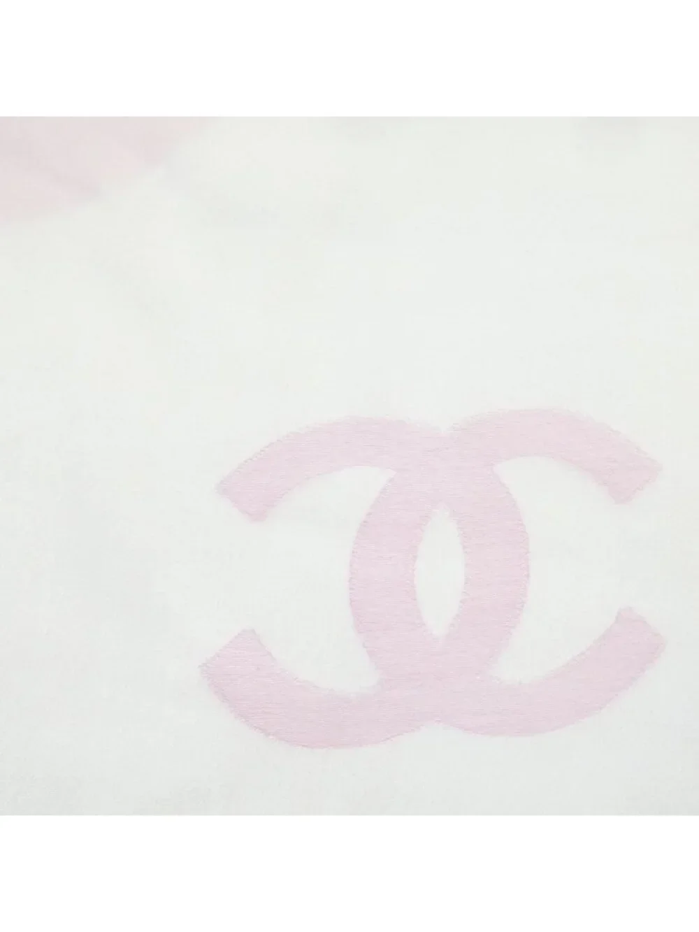 Chanel Stole Scarf White
